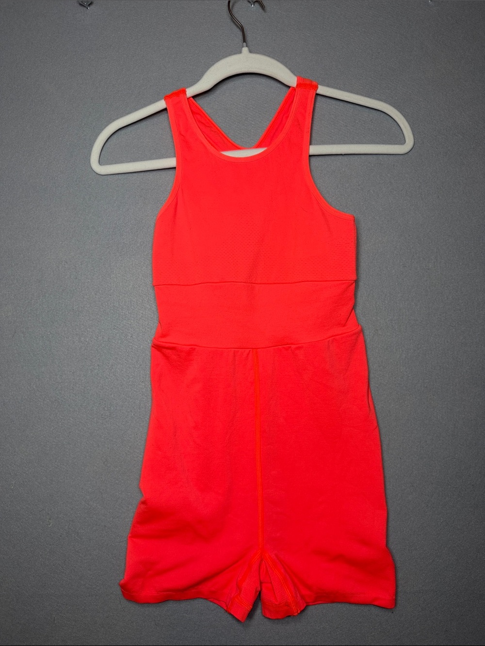FP Movement by Free People Neon Coral womens Active Bodysuit